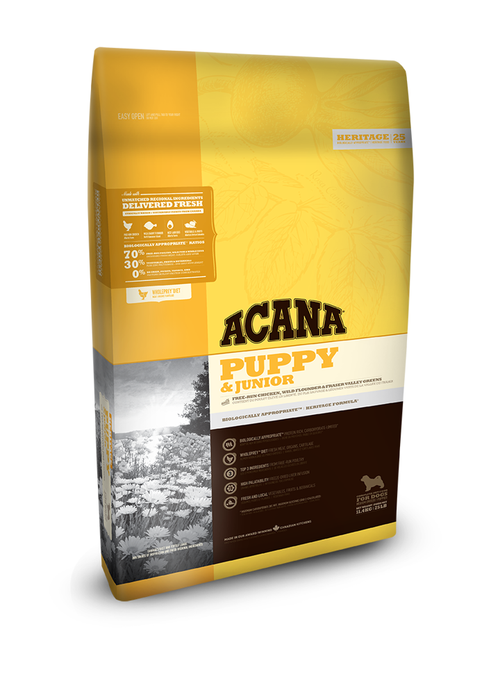 Acana Heirtage Puppy&Junior 11,4kg