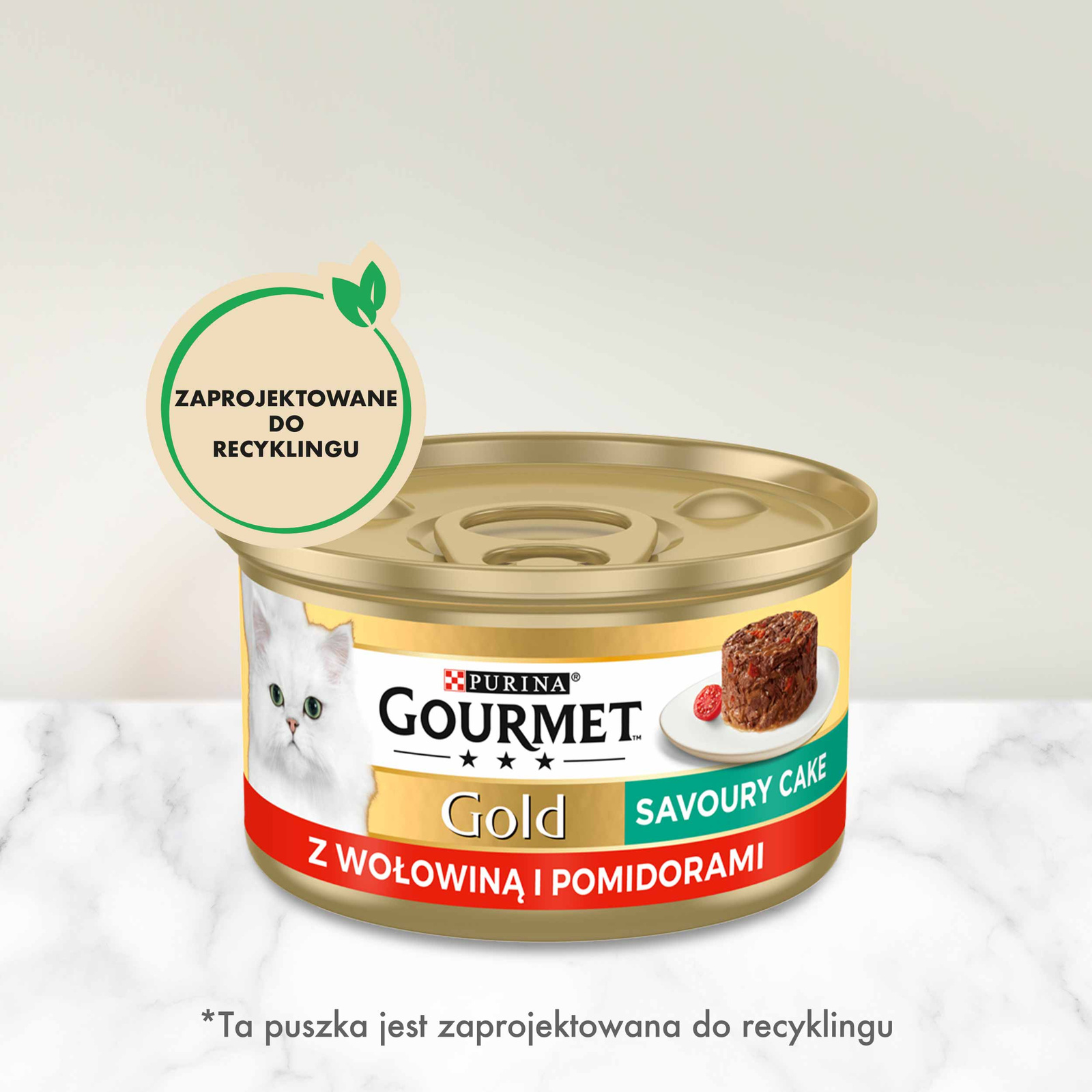 Purina Gourmet Gold wołowina w pomidorach 85g