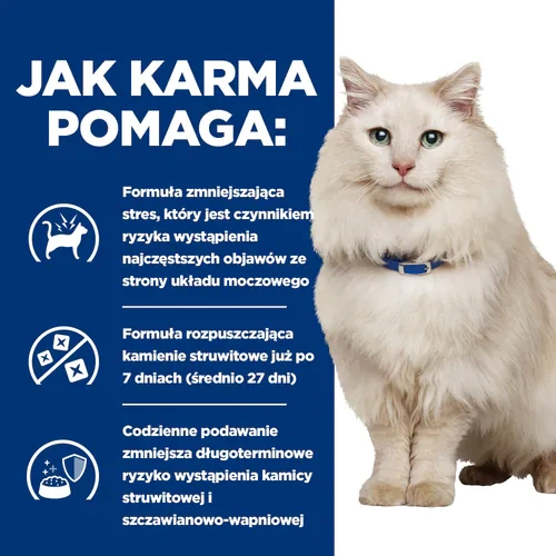Hill's PD Prescription Diet Feline c/d Kurczak Urinary Stress 1,5kg