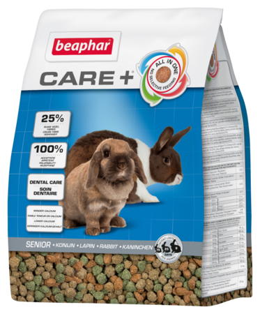 BEAPHAR Care+ Rabbit Senior Karma Super Premium Dla Królików Seniorów 1,5kg