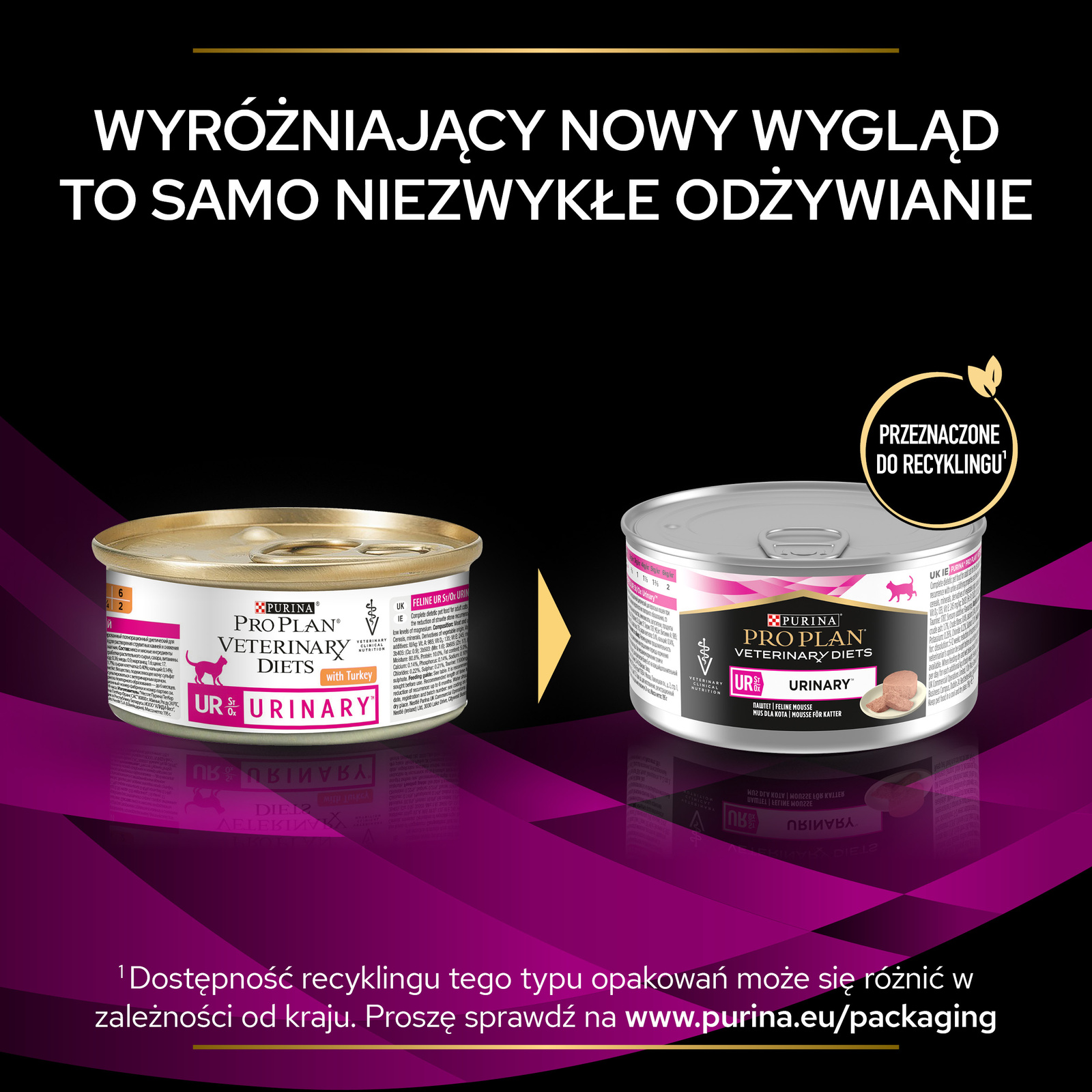 PURINA Pro Plan Veterinary Diets UR Urinary Cat Indyk 195g