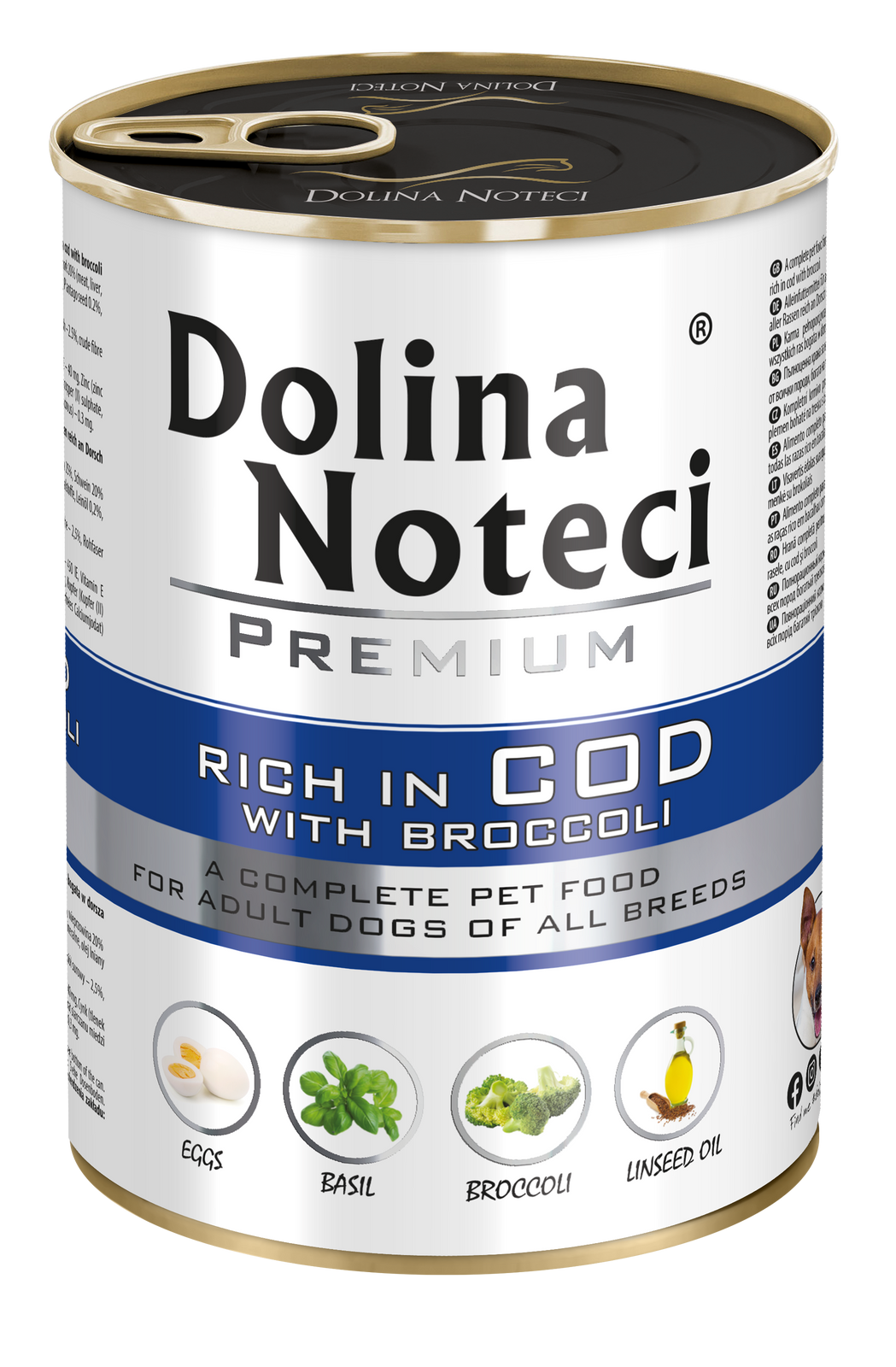 Dolina Noteci Premium Dorsz Z Brokułami 400g
