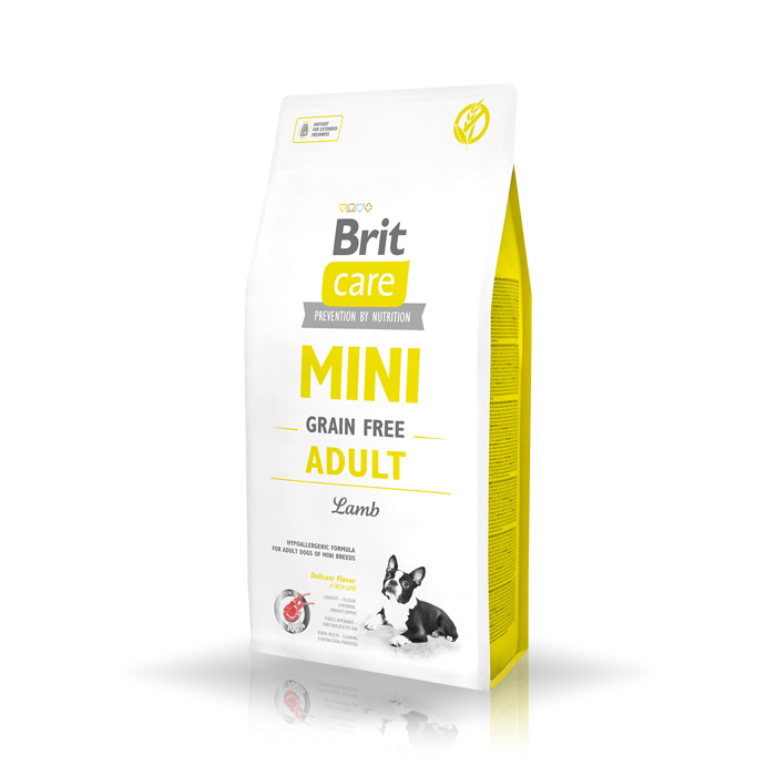 Brit Care Mini Grain Free Adult Z Jagnięciną 2kg