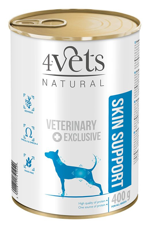 Dolina Noteci 4Vets Dog Skin Support 400g
