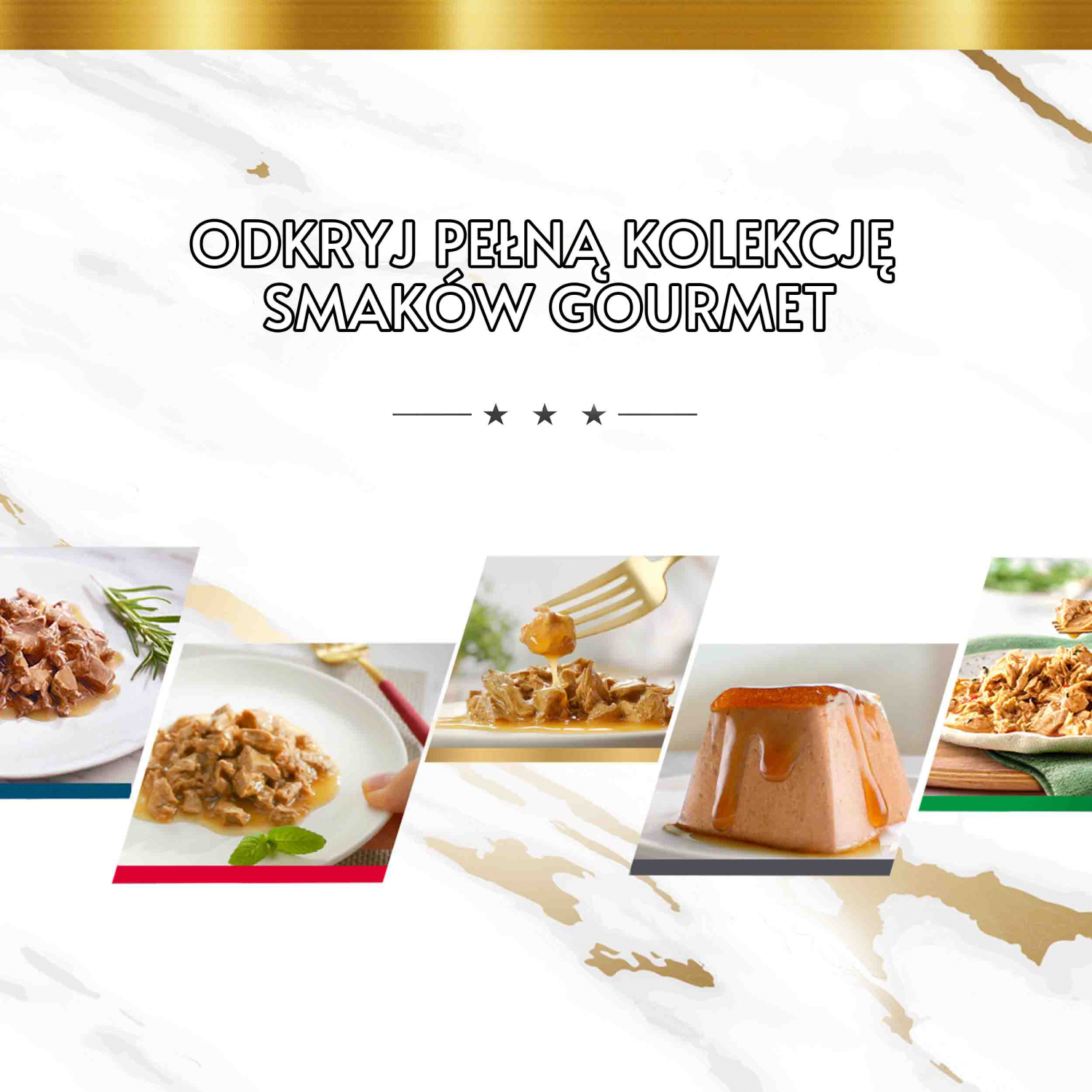 GOURMET Perle karma dla dorosłych kotów Mini Fileciki w sosie 4x85g