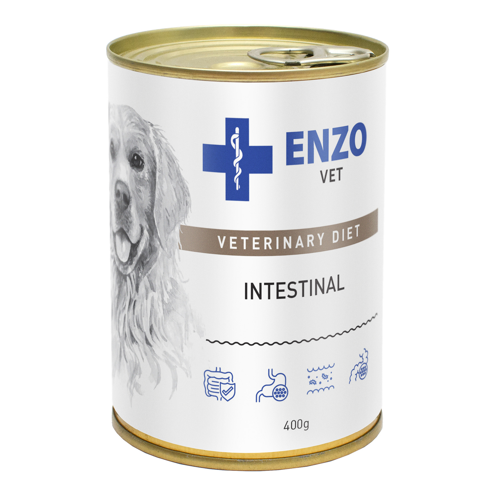 ENZO VET Intestinal dieta z chorobami przewodu pokarmowego z jagnięciną dla psów 400g
