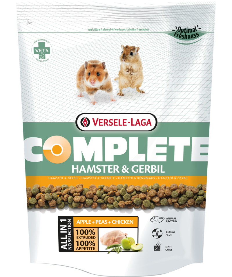 Versele-Laga Hamster&Gerbil Complete - Ekstrudat Dla Chomików 500g