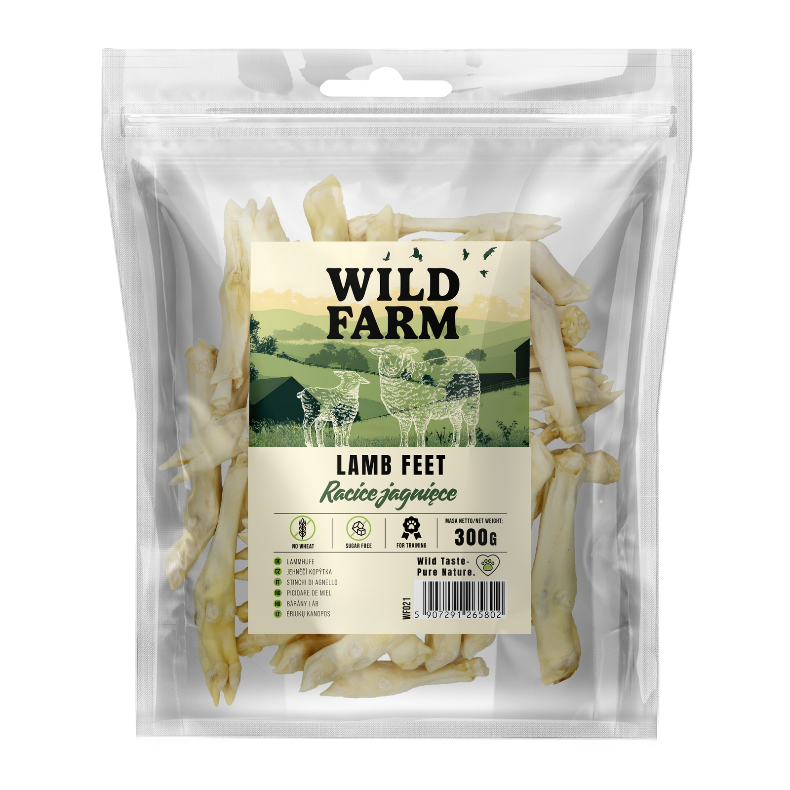 Wild Farm Racice Jagnięce 300g Przysmak Dla Psa