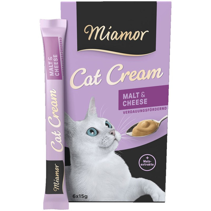 Miamor Pasta Malt Cream z serem 6x15g