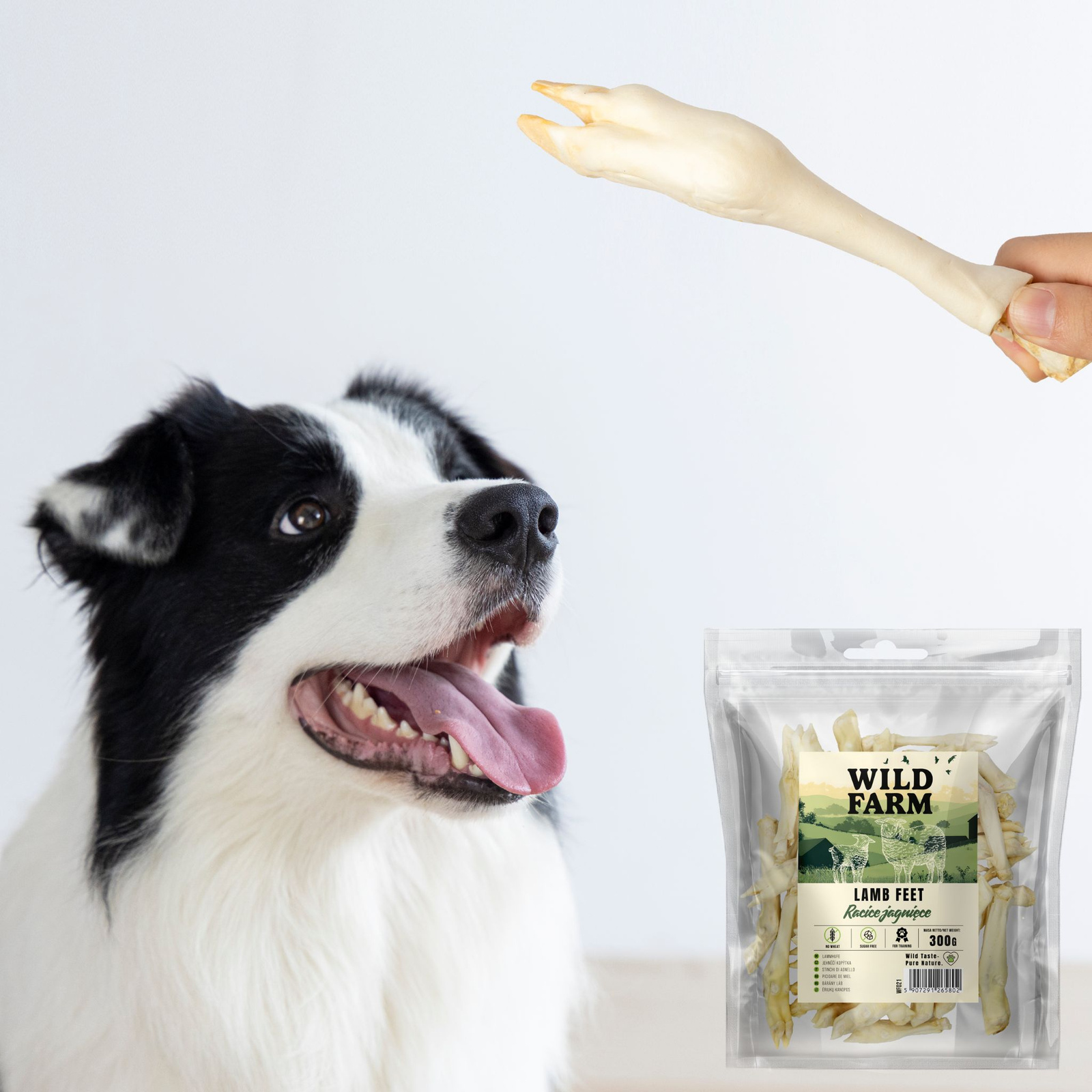 Wild Farm Racice Jagnięce 300g Przysmak Dla Psa