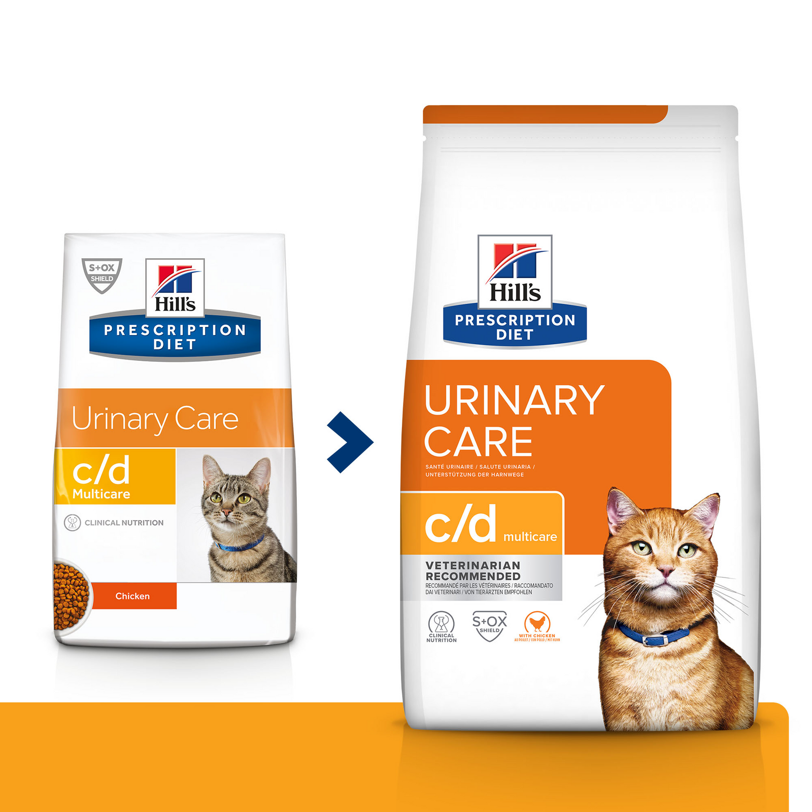 Hill's PD Prescription Diet Feline c/d Multicare Kurczak 1,5kg