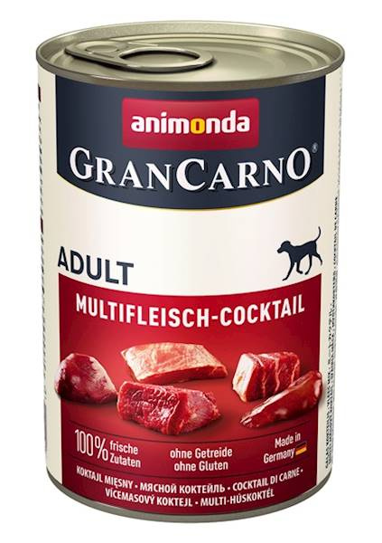 Animonda GranCarno Adult Dog Koktajl Mięsny 400g