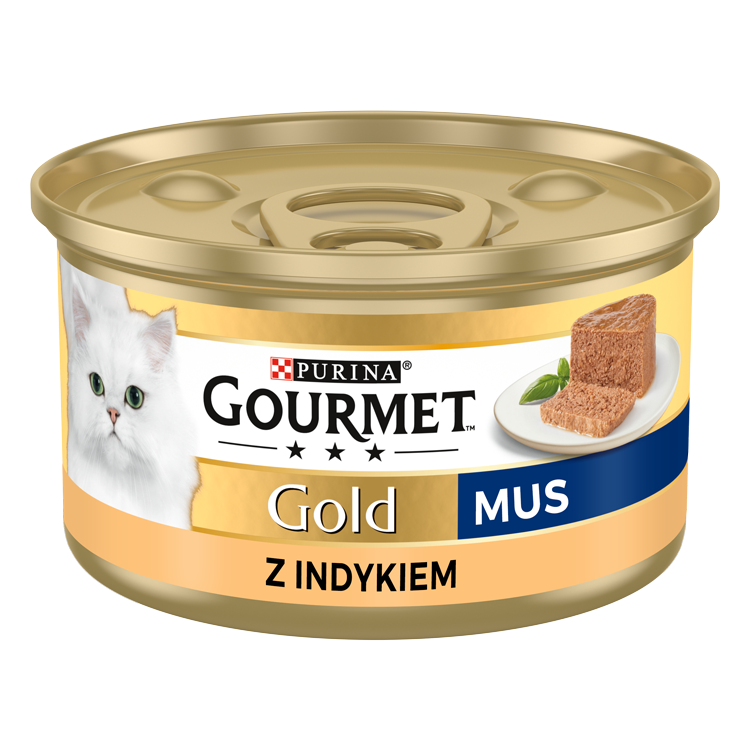 Purina Gourmet Gold mus z indykiem 85g