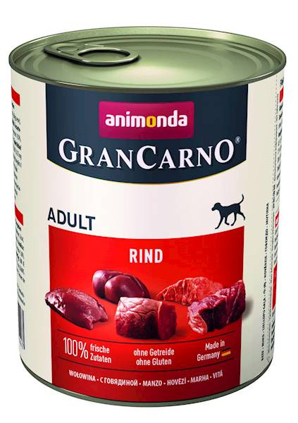 Animonda GranCarno Adult Dog Wołowina 800g
