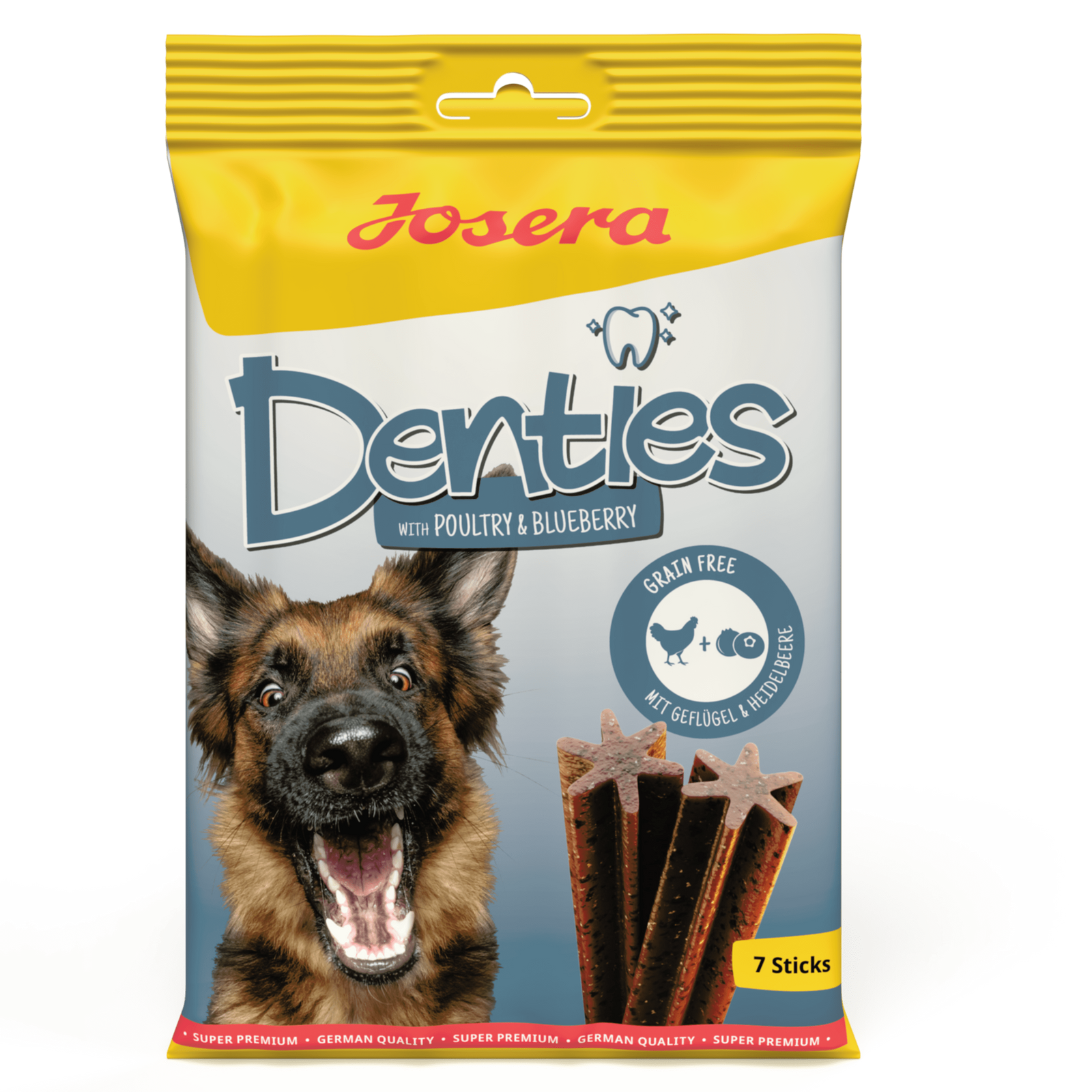 JOSERA Denties Z Drobiem I Jagodami 180 G