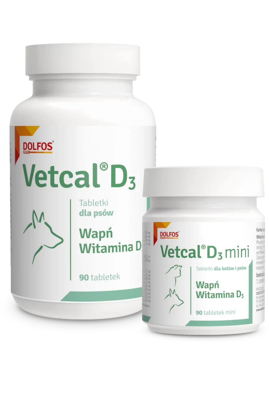 DOLFOS Vetcal D3 90tabl