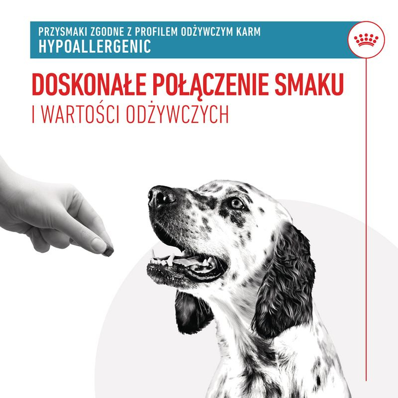 ROYAL CANIN Hypoallergenic Treats Przysmak dla Psów 230g
