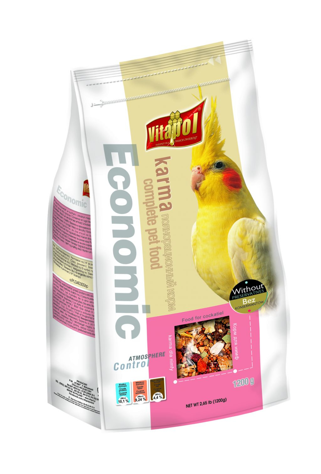 Vitapol Karma Economic Dla Nimfy 1,2kg