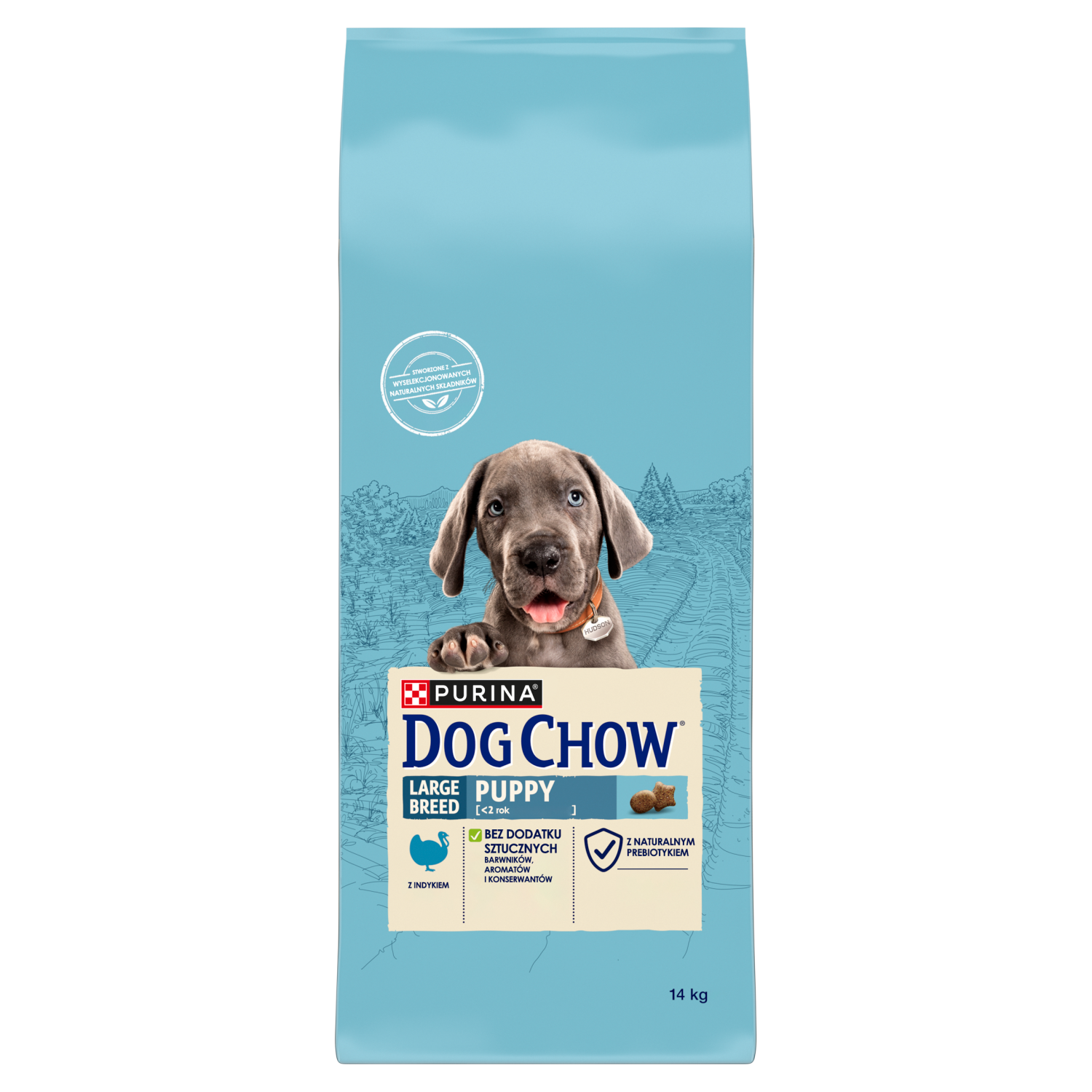 Purina Dog Chow Large Breed Puppy Z Indykiem 14kg