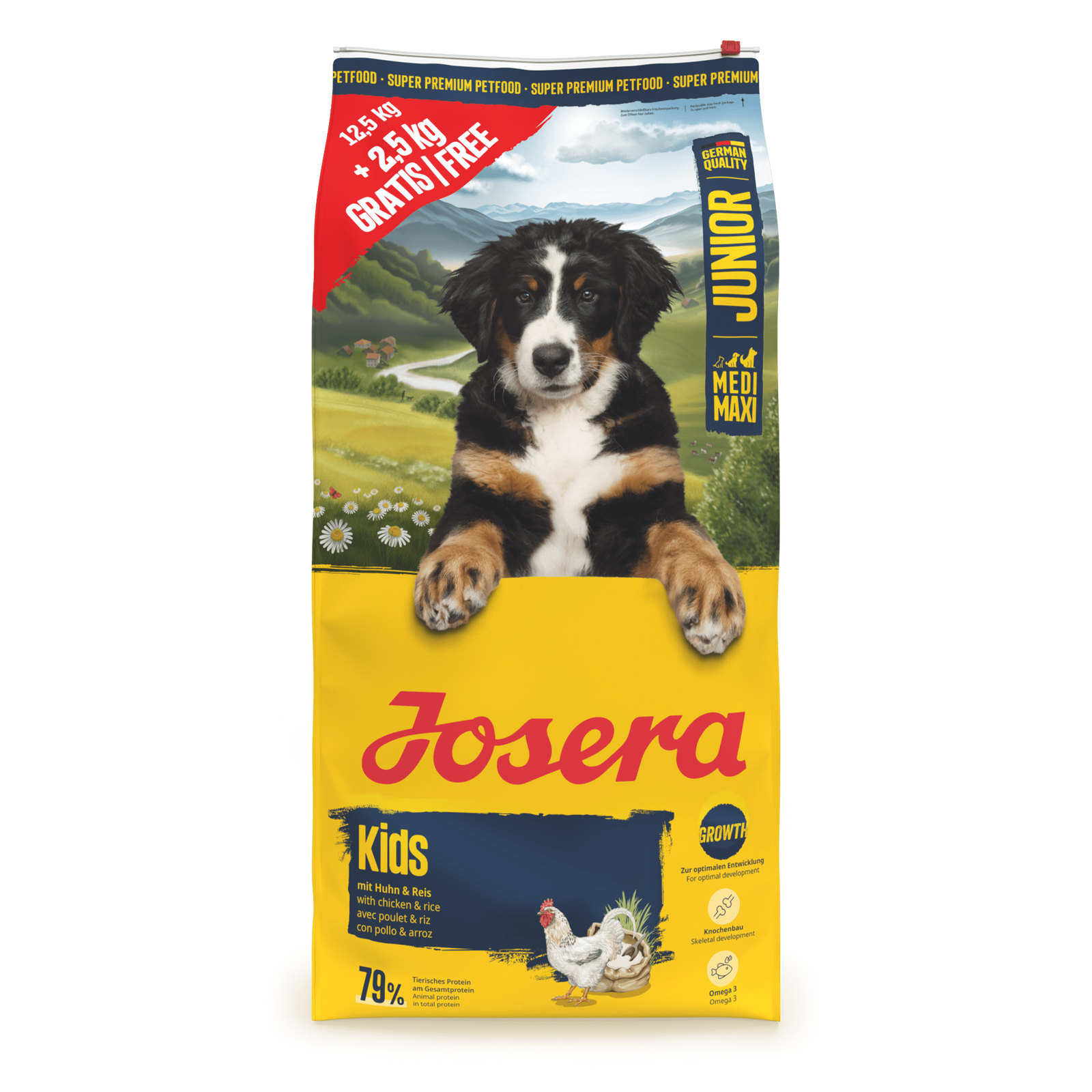 JOSERA Junior Kids Karma Sucha Dla Szczeniąt Wspierająca Wzrost