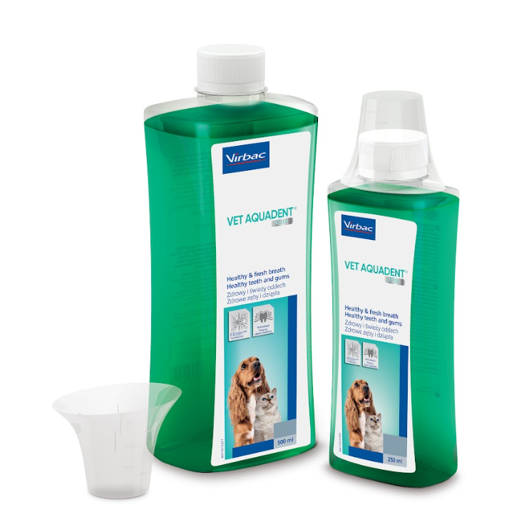 Virbac Vet Aquadent Fresh dla psów i kotów 250ml
