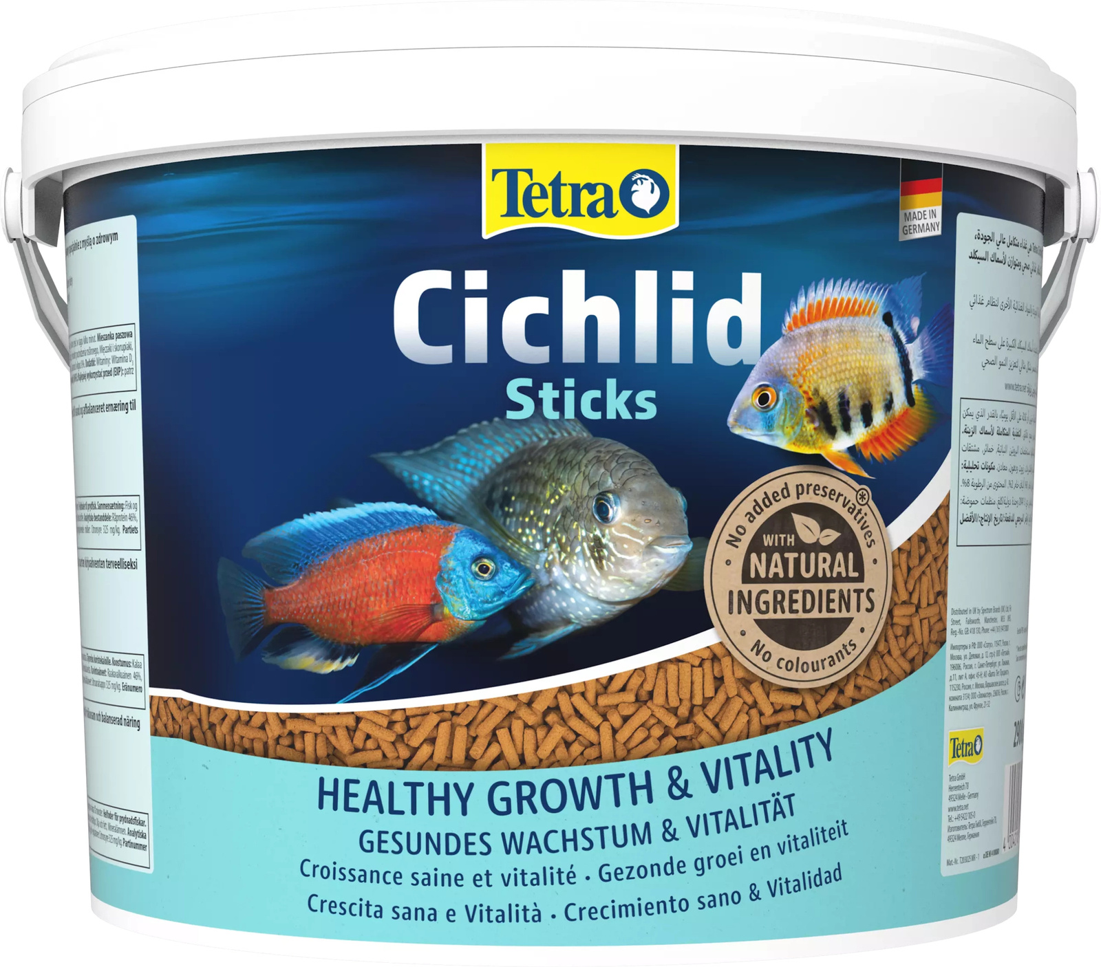 Tetra Cichlid Sticks 10l