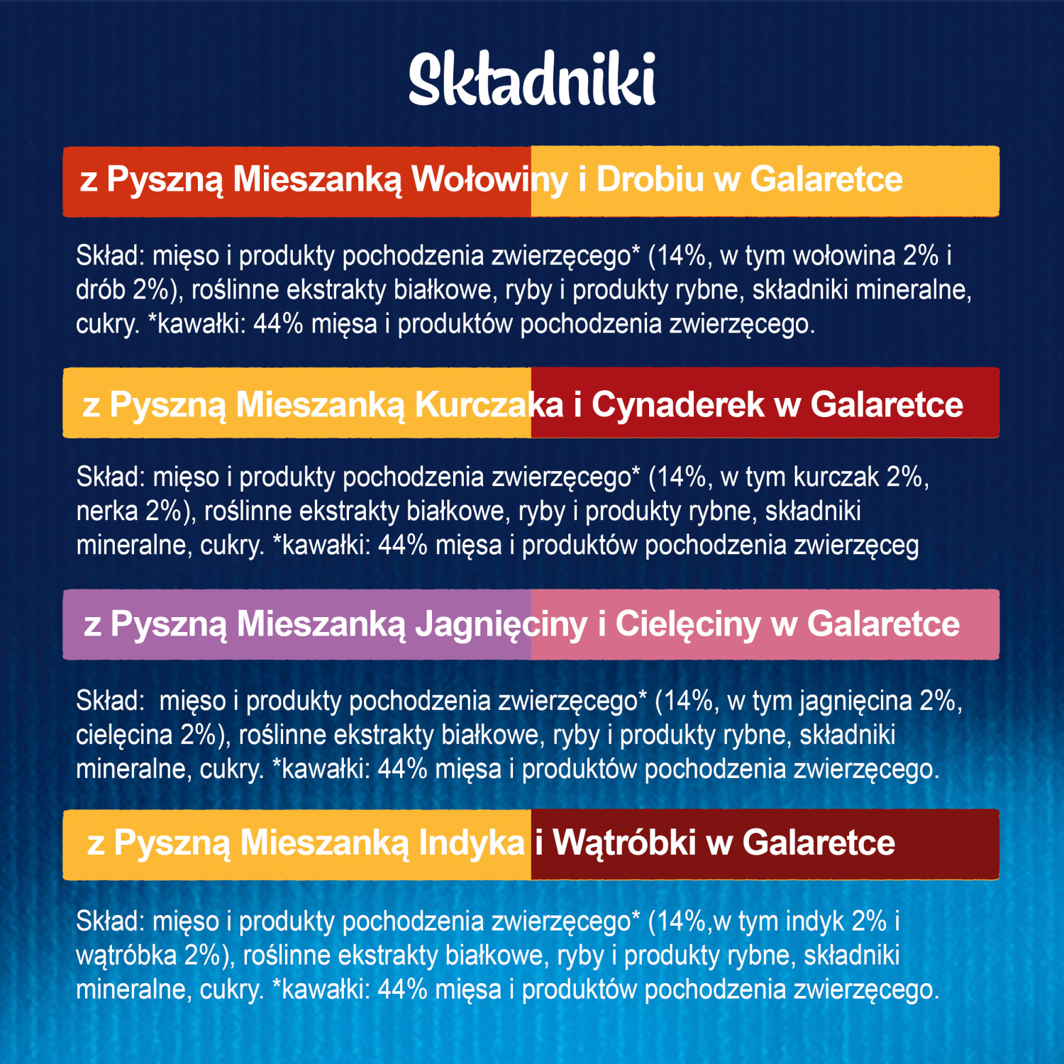 Felix Duo Wiejskie Smaki W Galaretce 4x85g