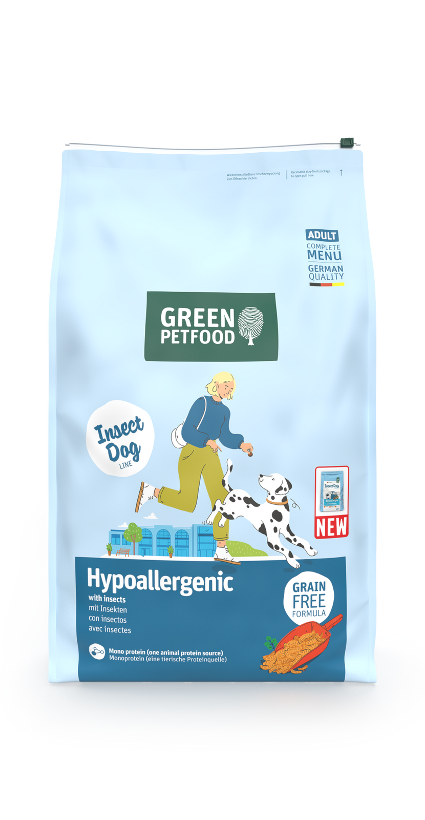 Green Petfood Insectdog Hypoallergen 10kg