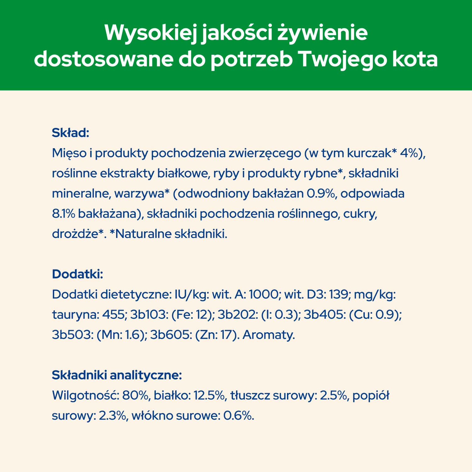 Purina Cat Chow Sterilised Karma Z Kurczakiem I Bakłażanem W Sosie 85g